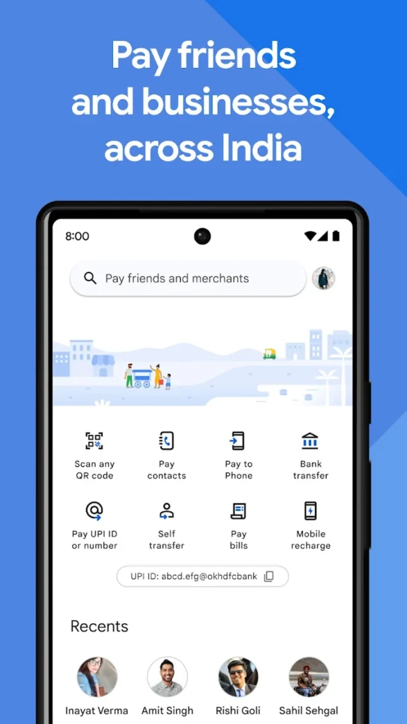 Google pay payment