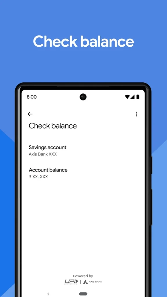 Google pay check balance