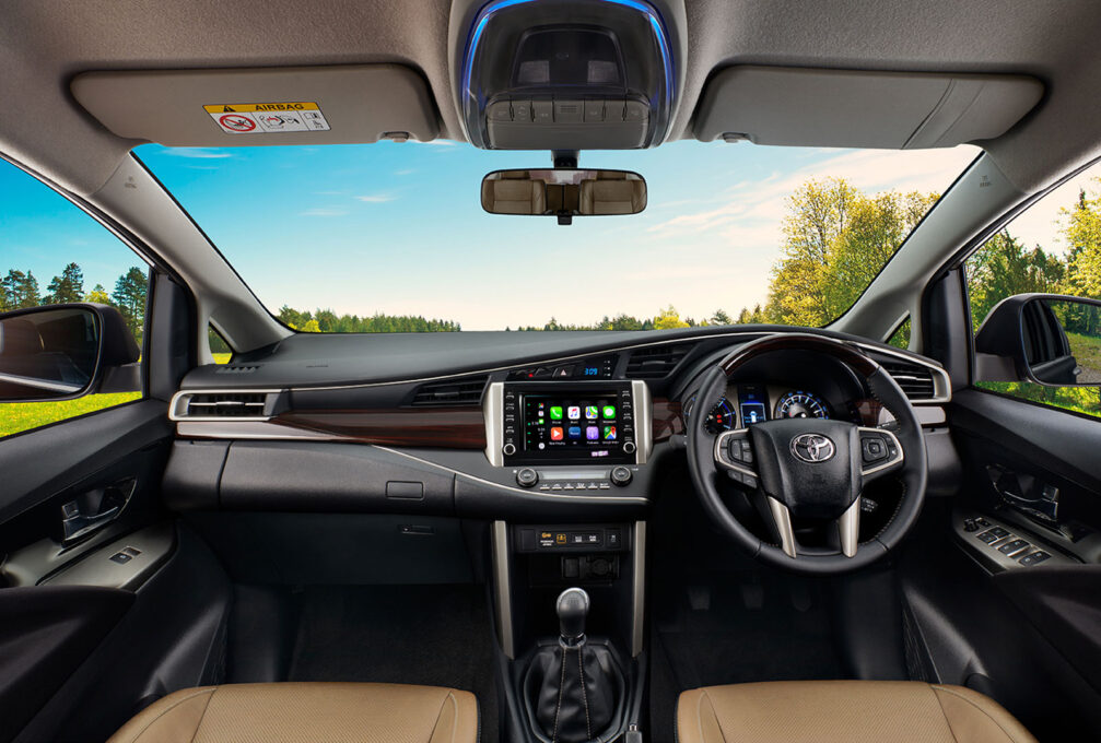 Toyota Innova crysta interior